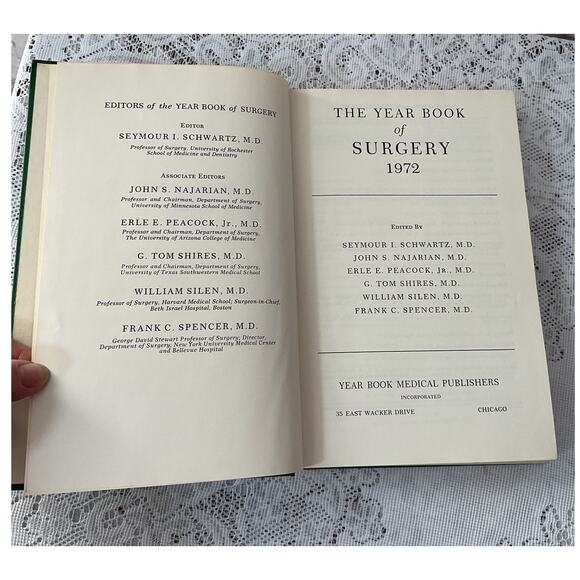 1972 Year Book of General Surgery: Vintage Medical Book Illustrated - Picture 4 of 6
